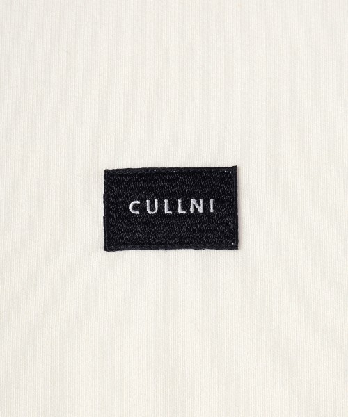 French Terry Embroidery Patch Long Sleeve Pullover