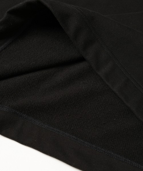 French Terry Embroidery Patch Long Sleeve Pullover