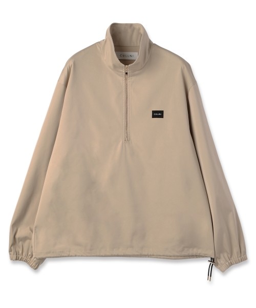 CULLNI ONLINE STORE / Double Satin Half Zip Embroidery Patch