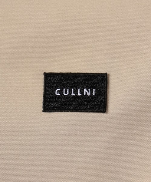 Double Satin Half Zip Embroidery Patch Pullover