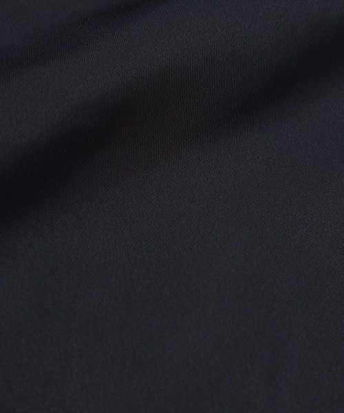 Double Satin Half Zip Embroidery Patch Pullover