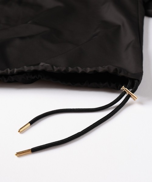 Double Satin Half Zip Embroidery Patch Pullover