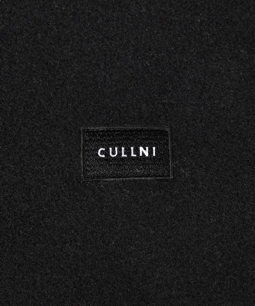 Half Zip High Neck Embroidery Patch Fleece Drawstring Pullover