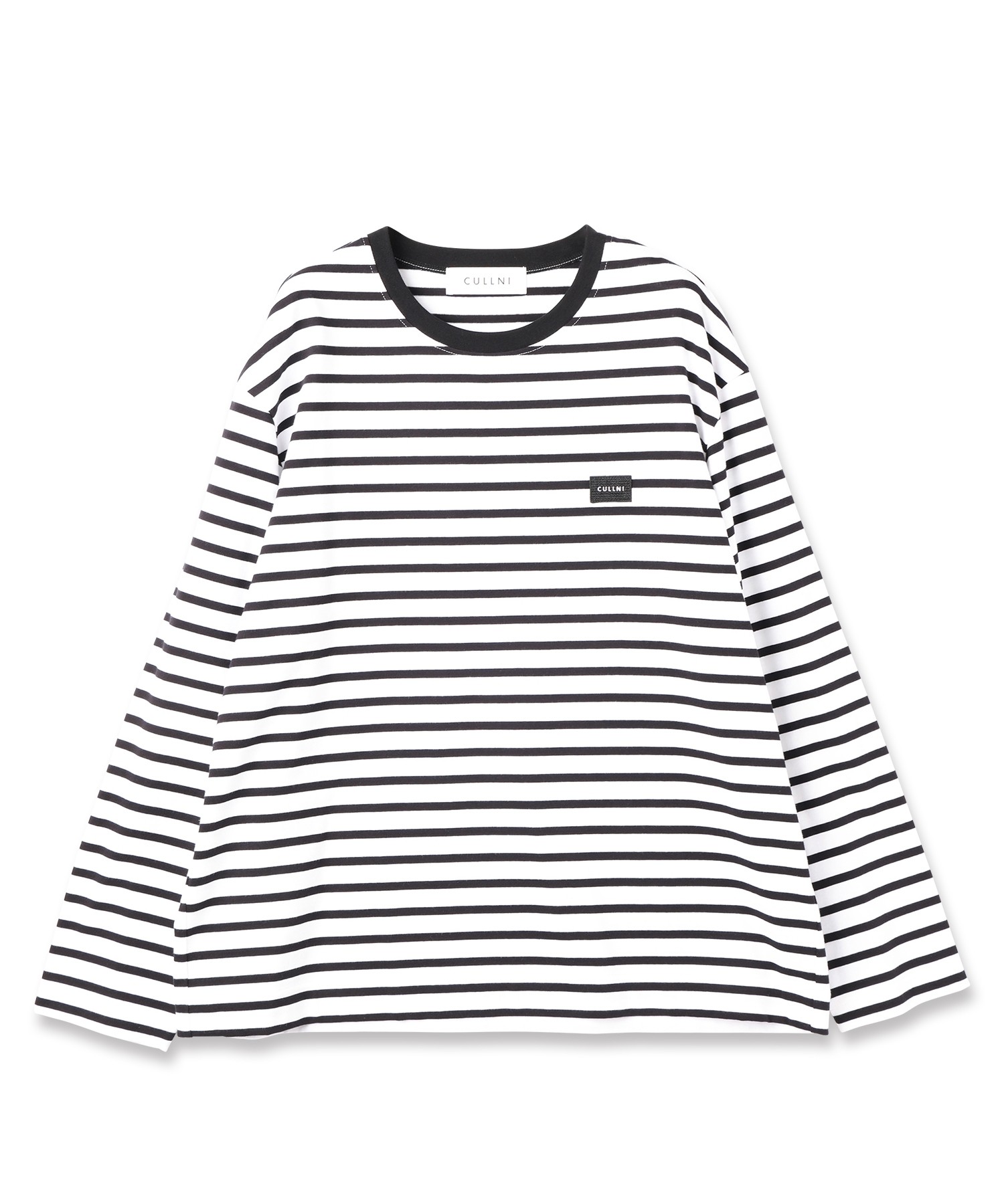 The Basic Embroidery Patch Border Pullover