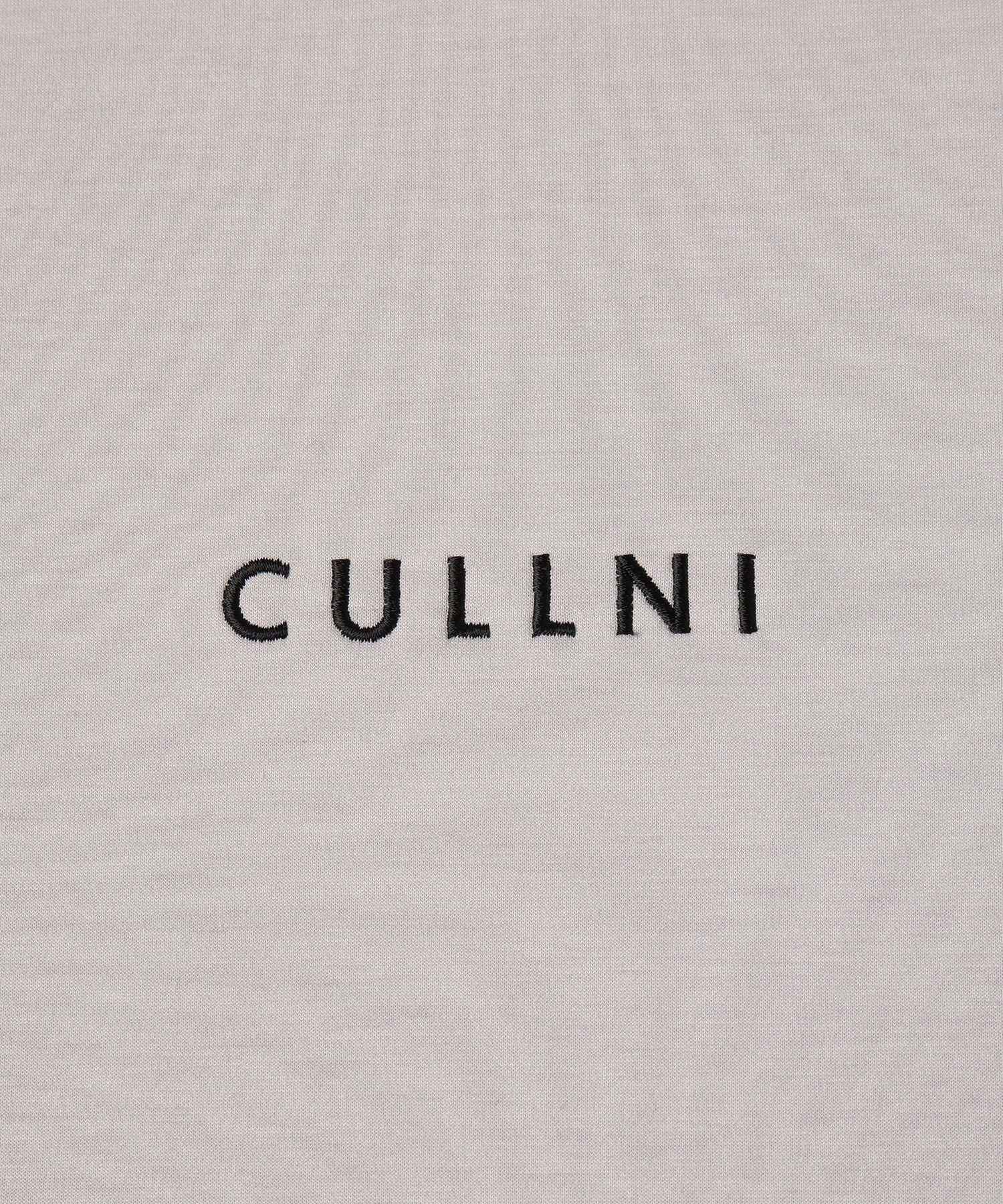 CULLNI Logo Embroidery Long Sleeve Pullover