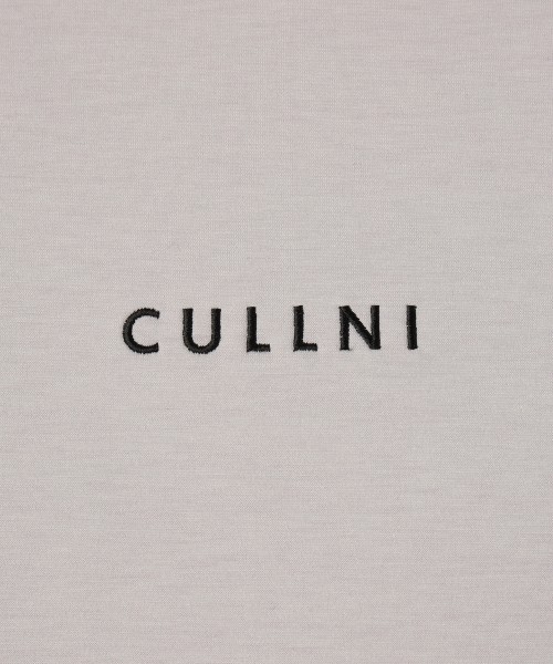 CULLNI Logo Embroidery Long Sleeve Pullover