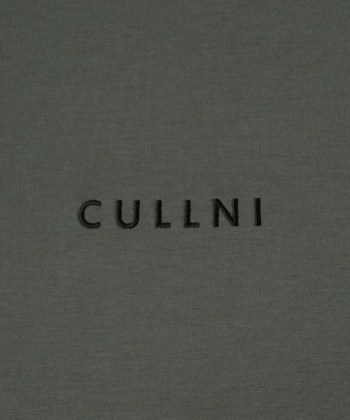 CULLNI Logo Embroidery Long Sleeve Pullover