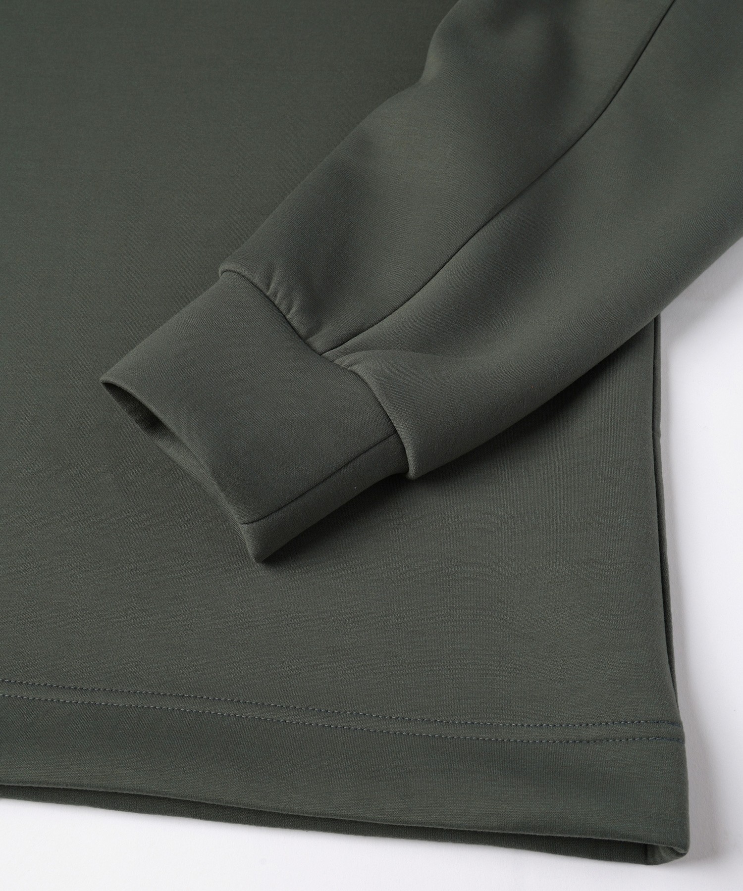 CULLNI Logo Embroidery Long Sleeve Pullover