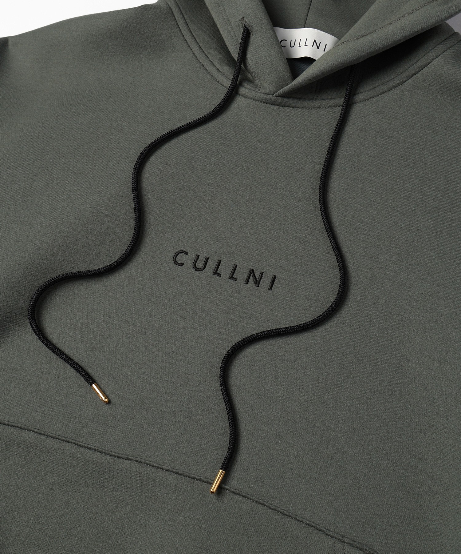 CULLNI Logo Embroidery Hoodie