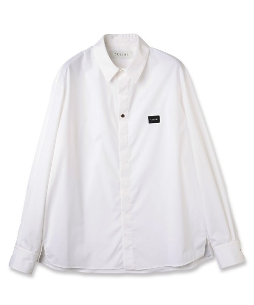 High Count Broad Front Fly Embroidery Patch Shirt