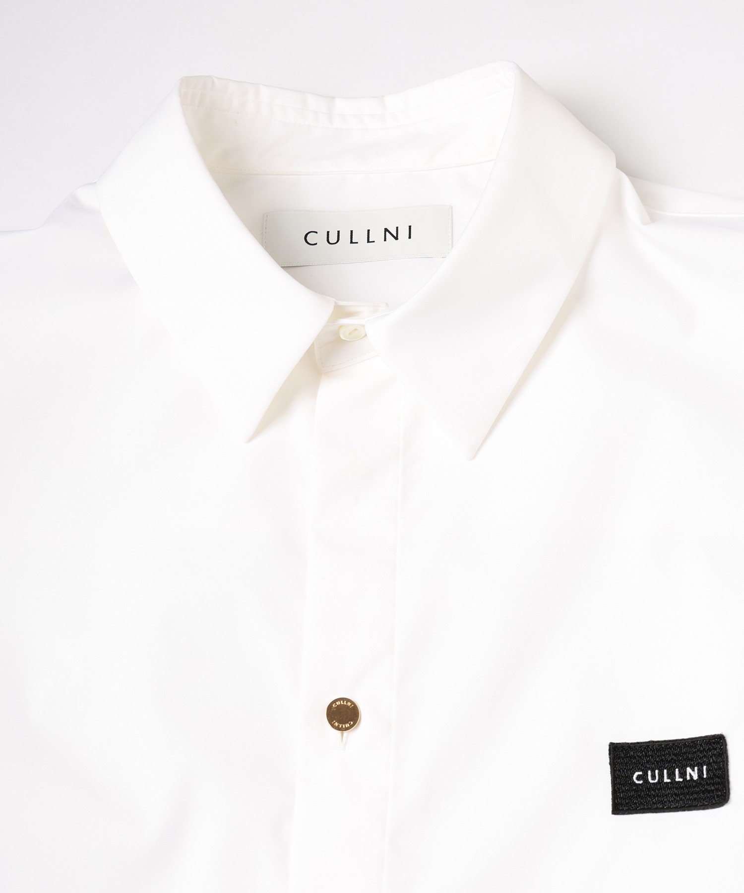 High Count Broad Front Fly Embroidery Patch Shirt