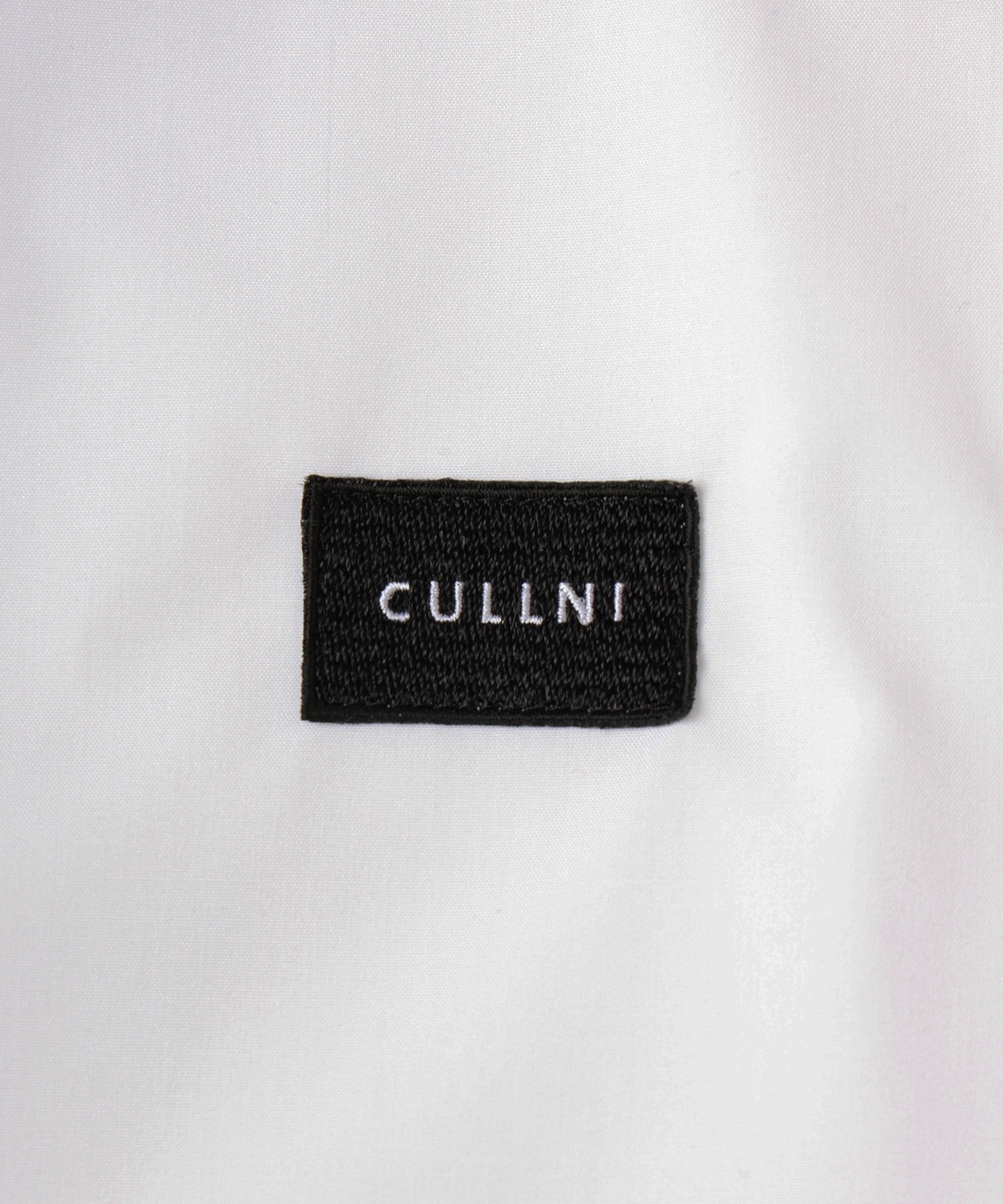 High Count Broad Front Fly Embroidery Patch Shirt