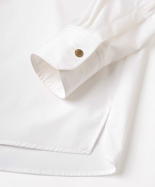 High Count Broad Front Fly Embroidery Patch Shirt