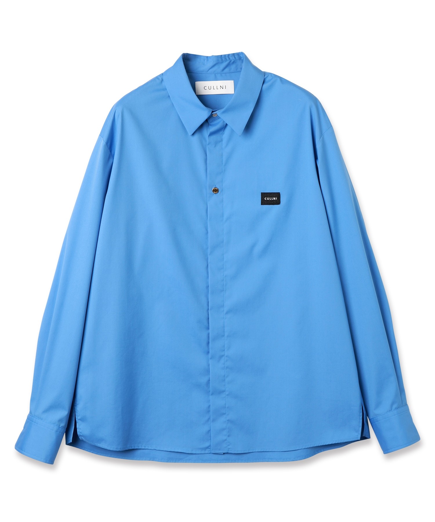 High Count Broad Front Fly Embroidery Patch Shirt