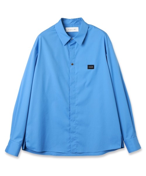 High Count Broad Front Fly Embroidery Patch Shirt