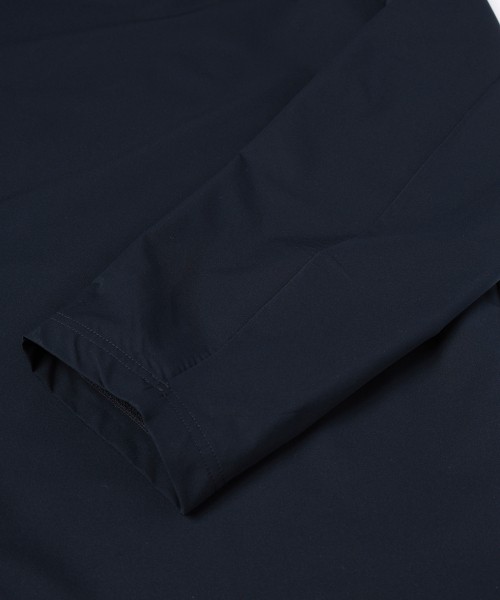 Stretch Double Cloth Drawstring Pullover