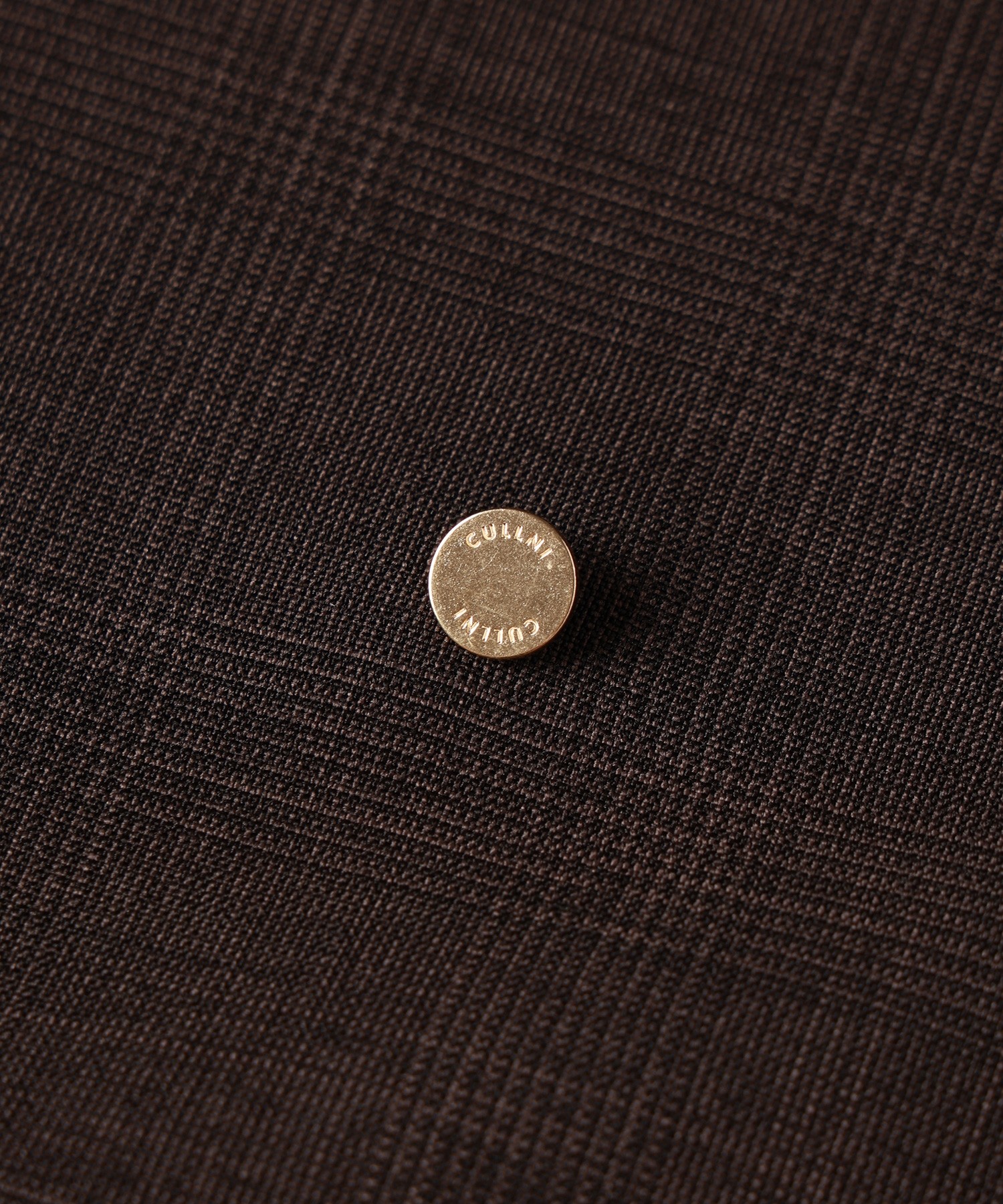 Glen Check Drawstring Pullover