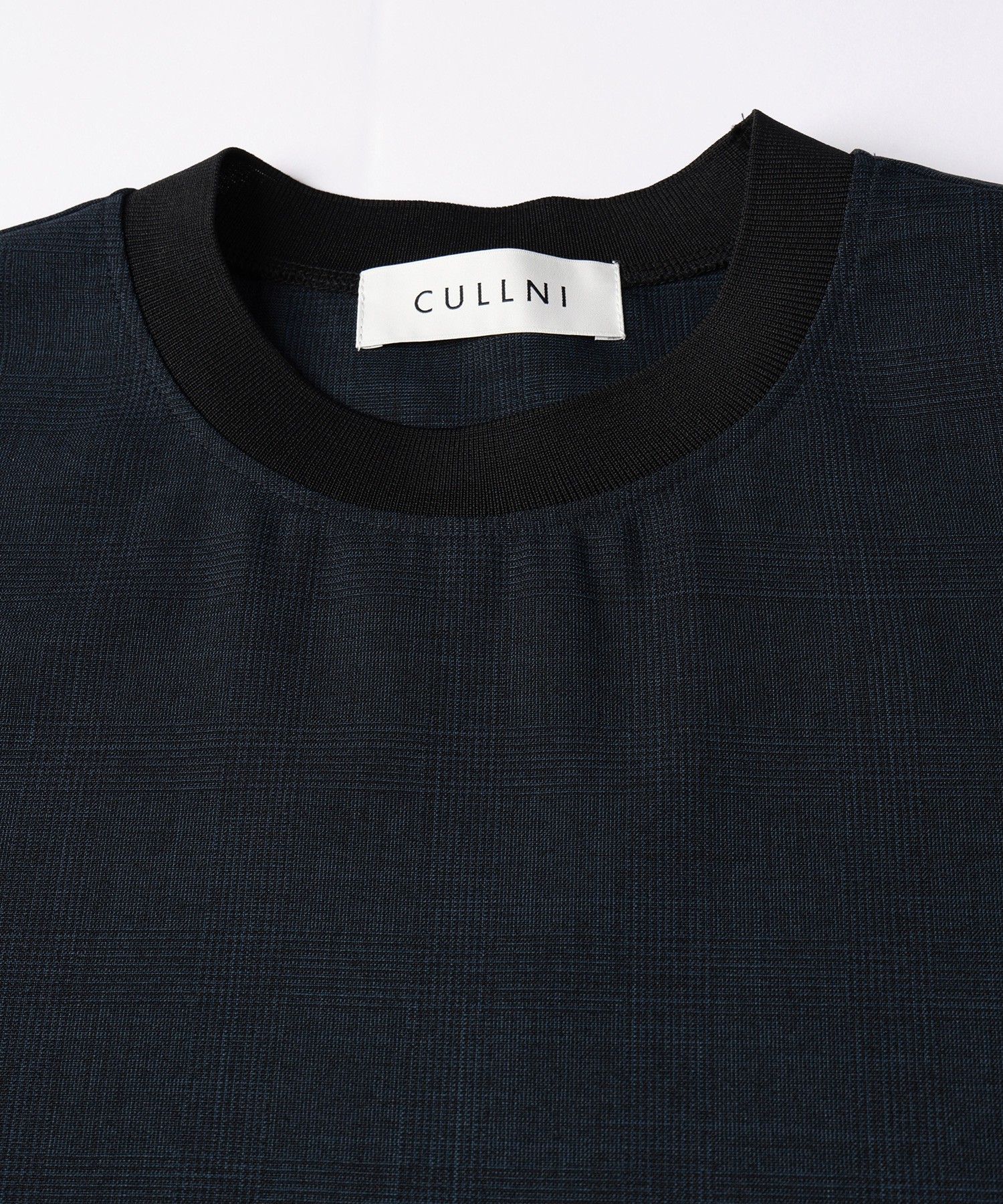 Glen Check Drawstring Pullover