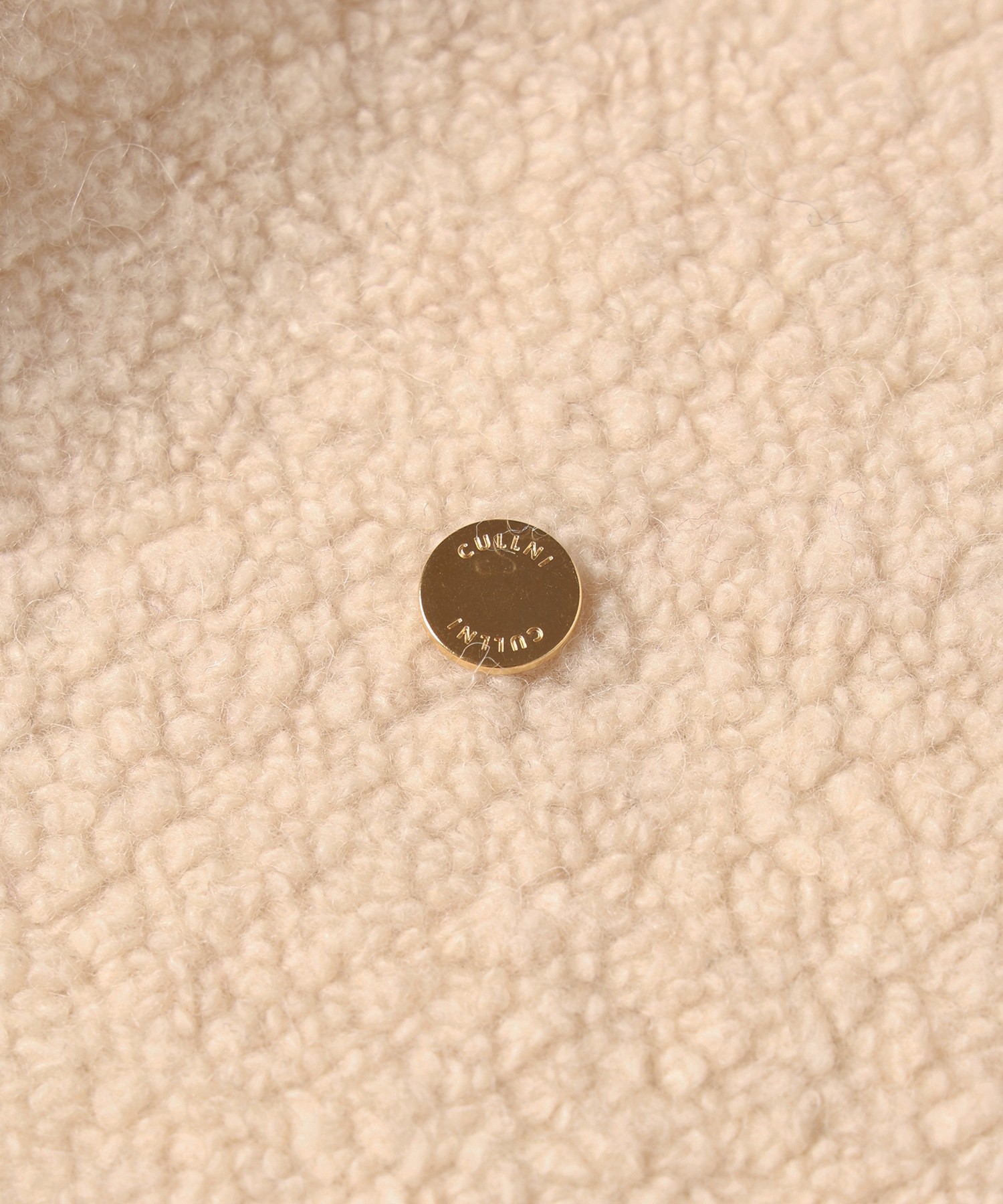 Curling Boa Drawstring Pullover