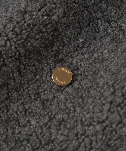 Curling Boa Drawstring Pullover