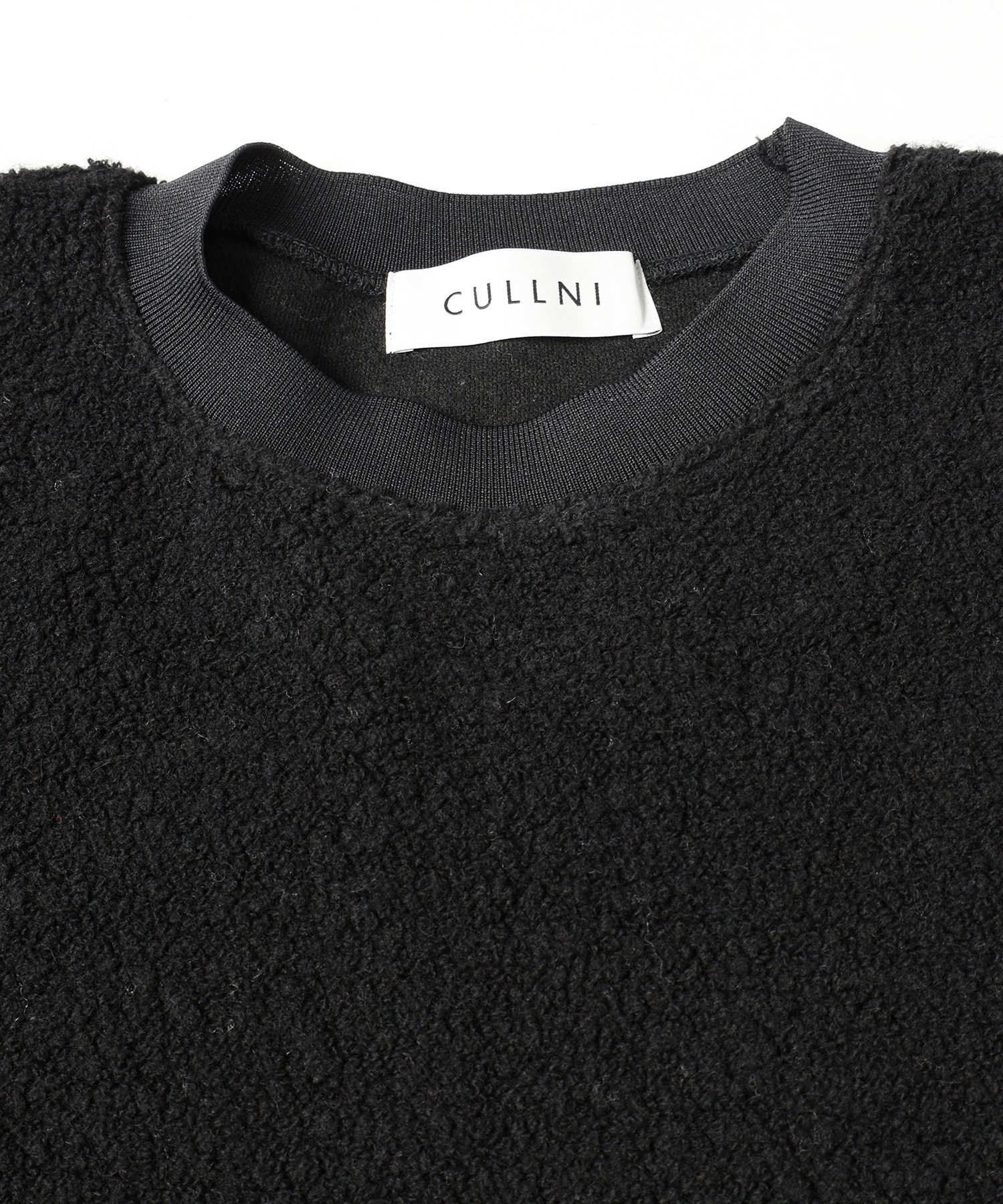 Curling Boa Drawstring Pullover