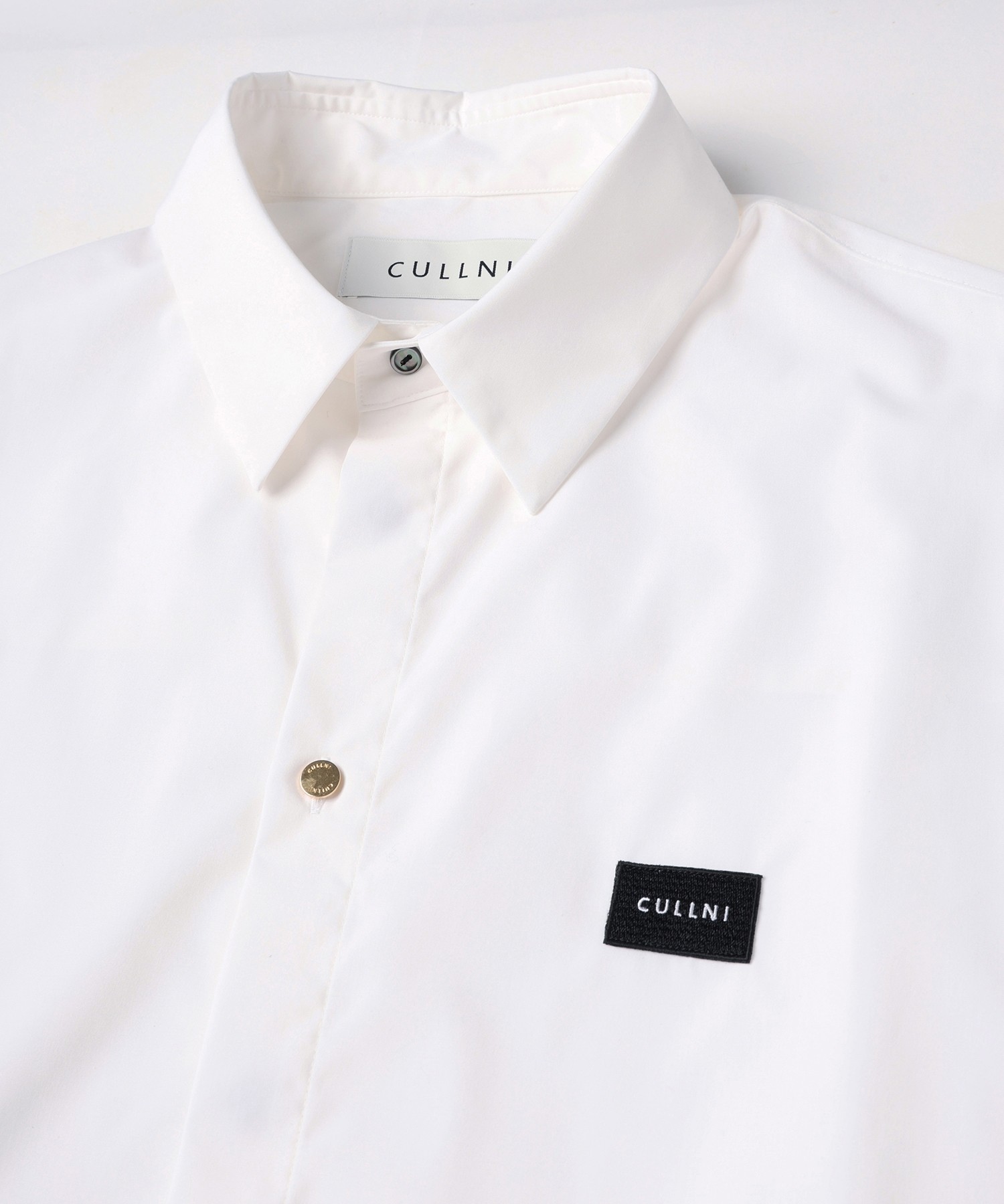 High Count Broadcloth Embroidery Patch Short Sleeve Shirt