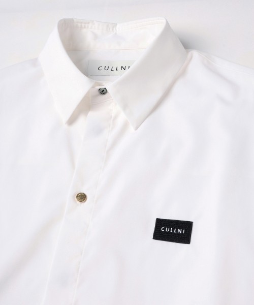 High Count Broadcloth Embroidery Patch Short Sleeve Shirt