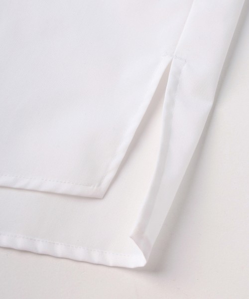 High Count Broadcloth Embroidery Patch Short Sleeve Shirt