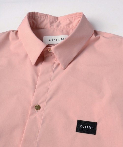 High Count Broadcloth Embroidery Patch Short Sleeve Shirt