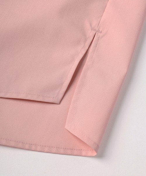 High Count Broadcloth Embroidery Patch Short Sleeve Shirt