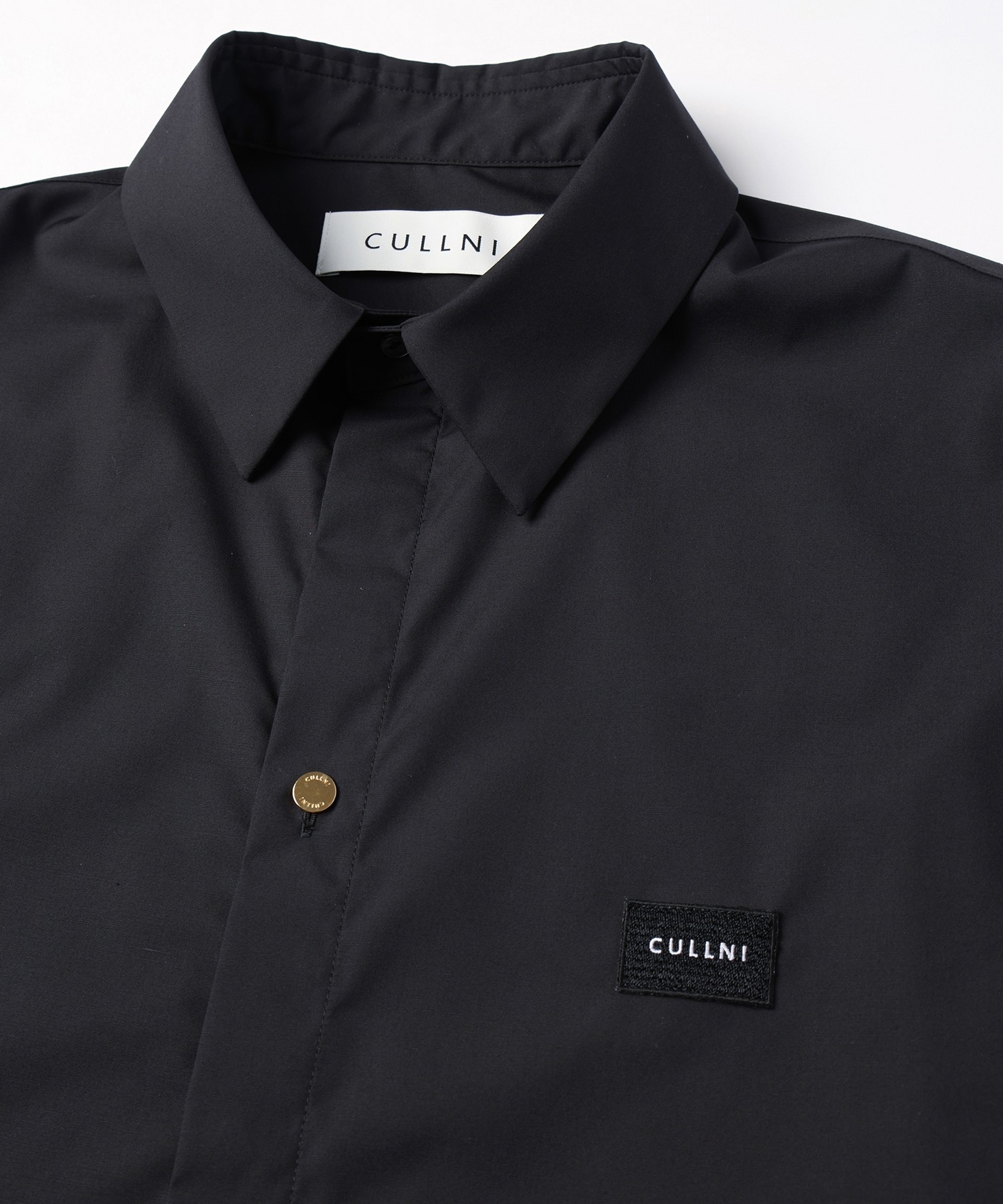 High Count Broadcloth Embroidery Patch Short Sleeve Shirt