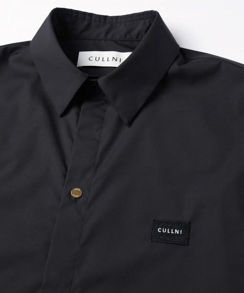 High Count Broadcloth Embroidery Patch Short Sleeve Shirt