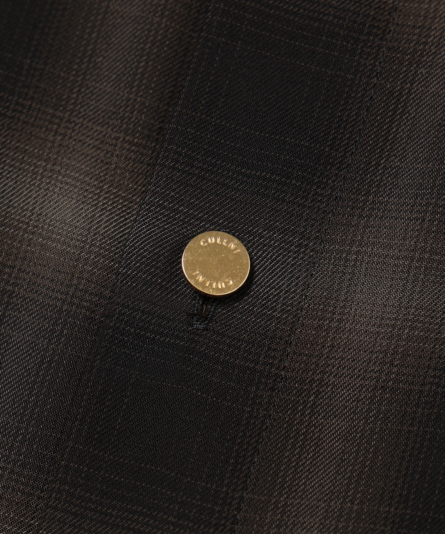 Ombre Check Chin Tab Long Sleeve Shirt