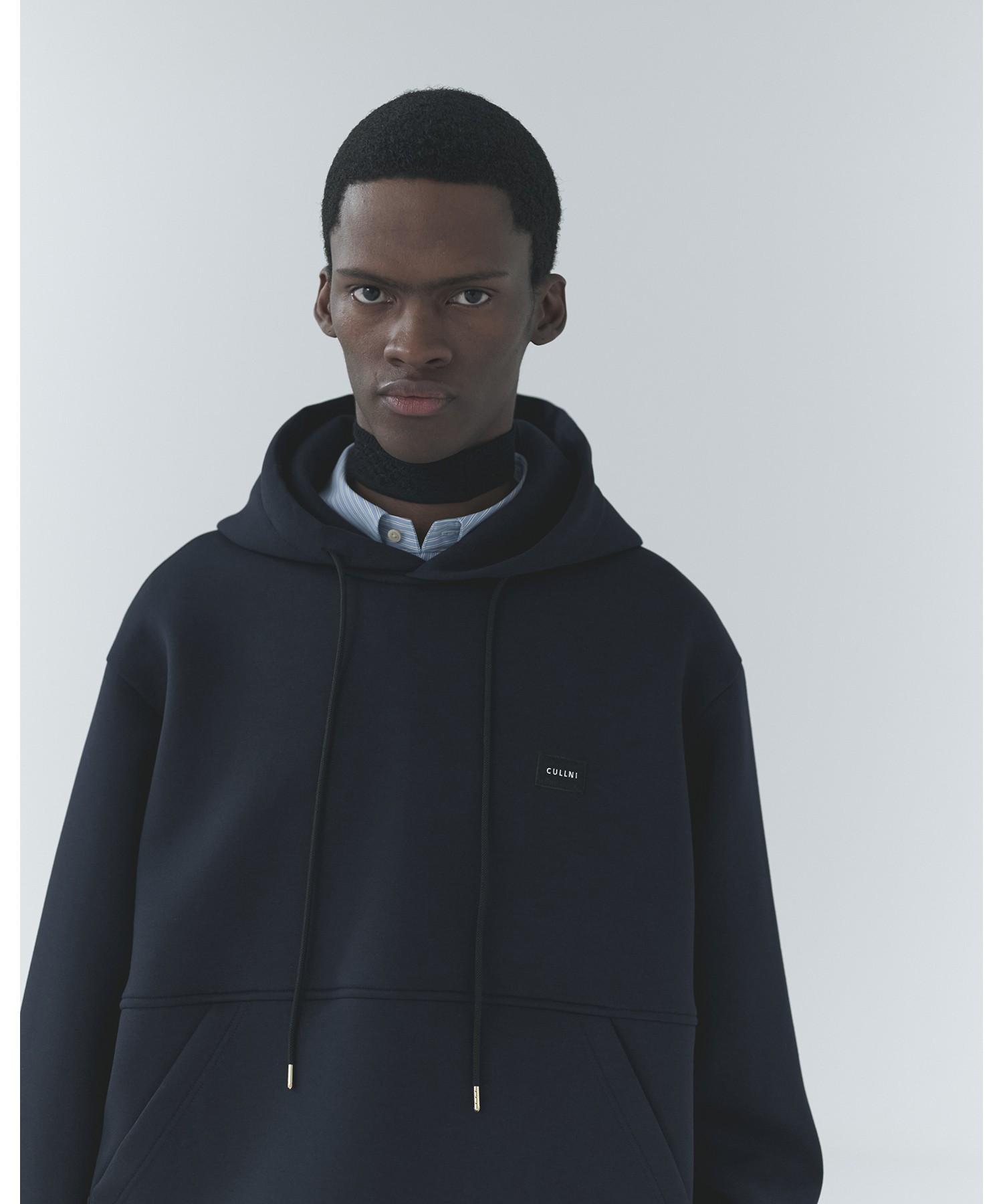 CULLNI Embroidery Patch Hoodie