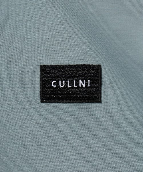 CULLNI Embroidery Patch Zip Up Hoodie