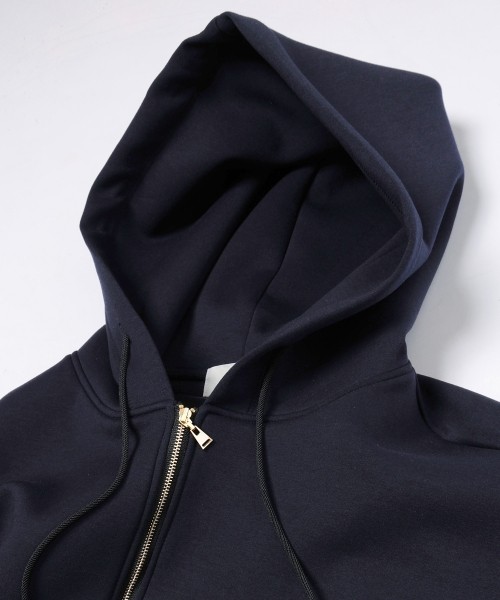 CULLNI Embroidery Patch Zip Up Hoodie