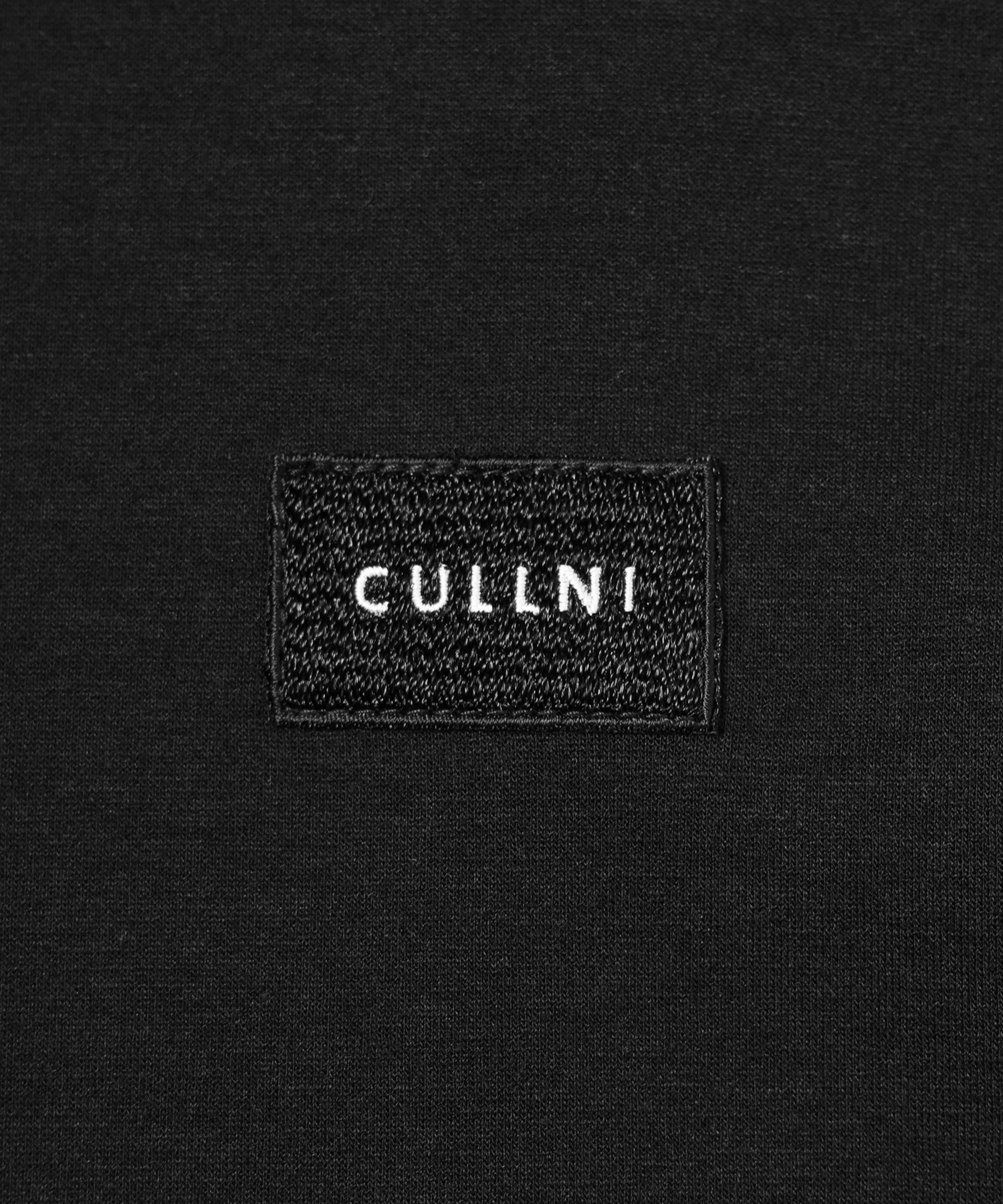 CULLNI Embroidery Patch Zip Up Hoodie