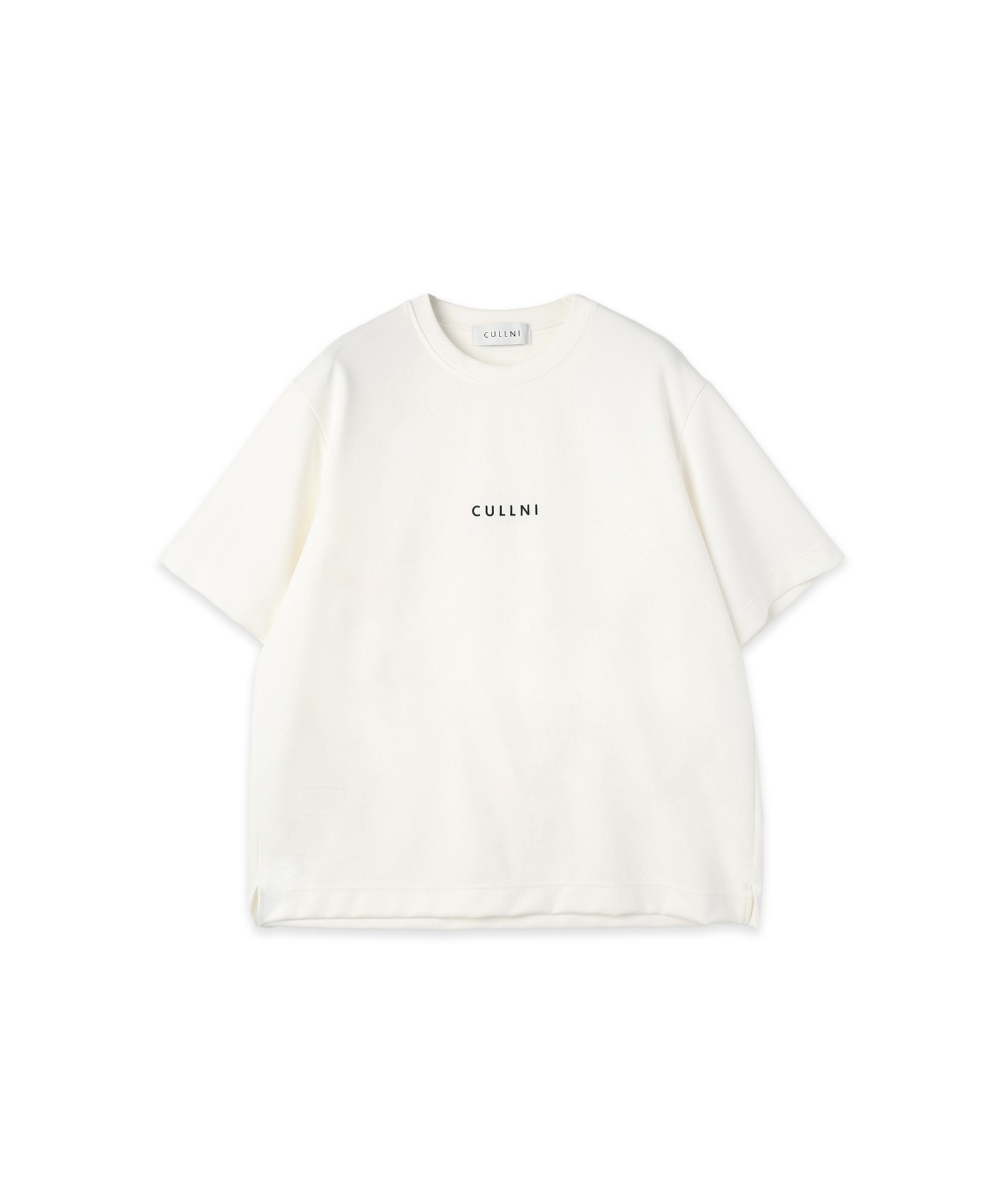 CULLNI Logo Embroidery Short Sleeve Pullover