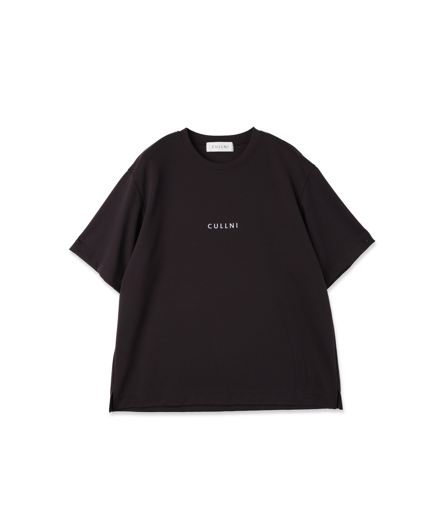 CULLNI Logo Embroidery Short Sleeve Pullover