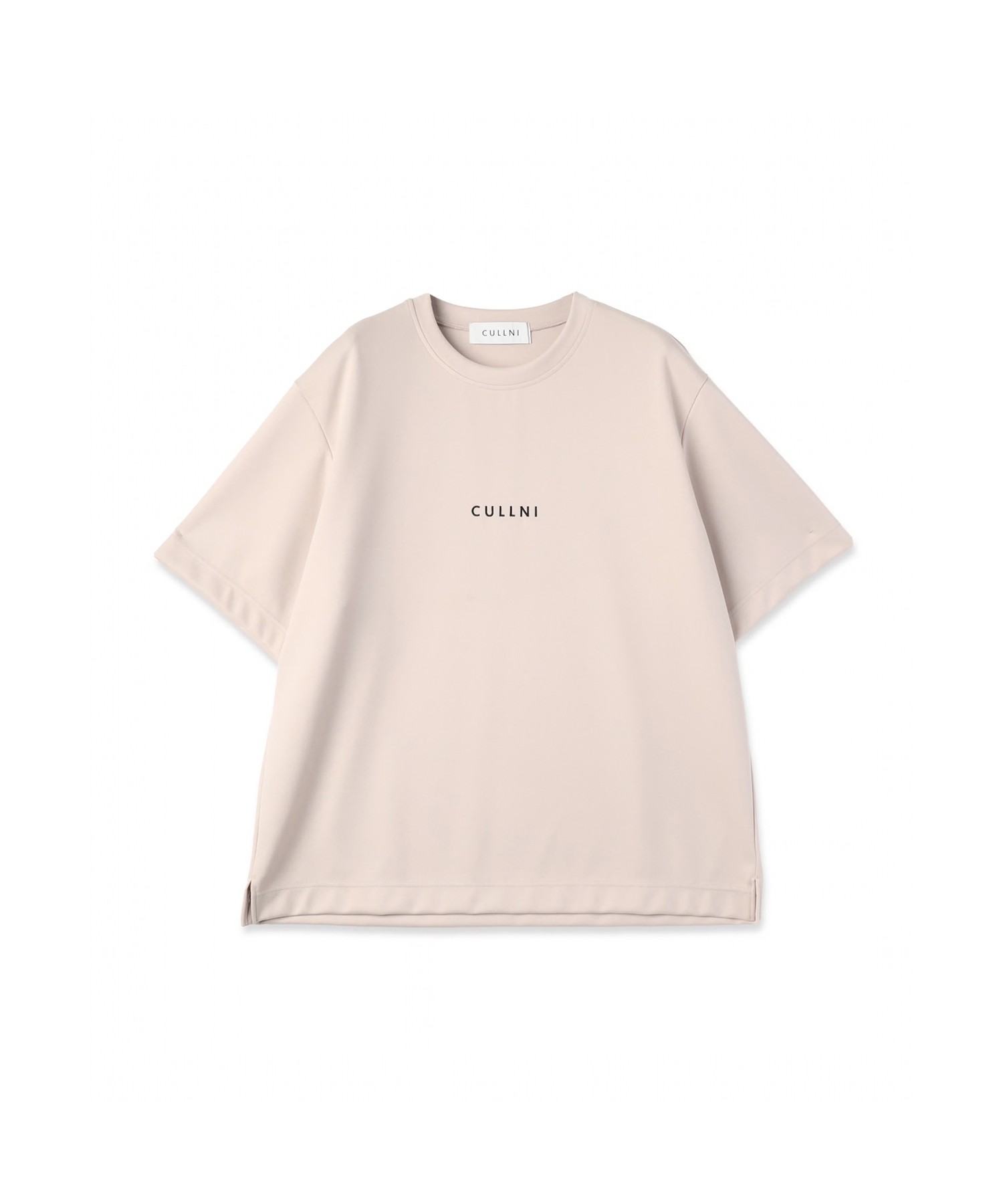 CULLNI Logo Embroidery Short Sleeve Pullover