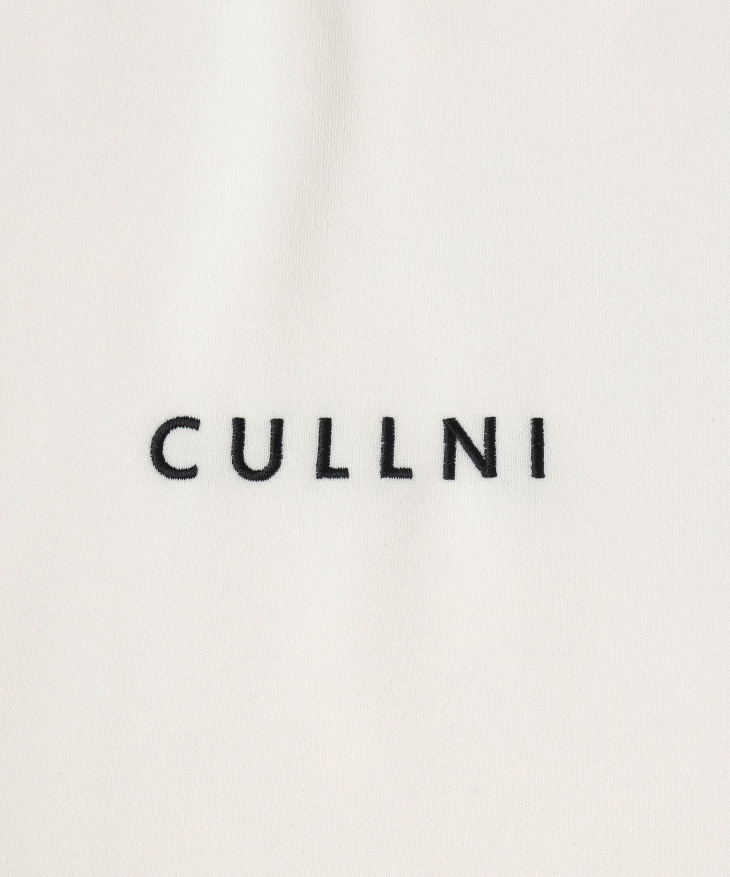 CULLNI Logo Embroidery Short Sleeve Pullover