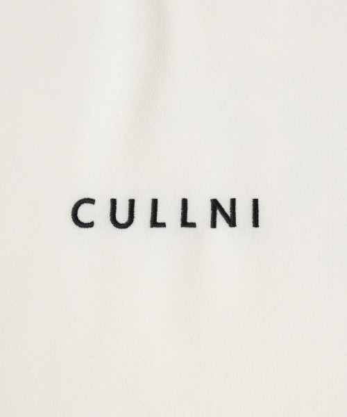 CULLNI Logo Embroidery Short Sleeve Pullover