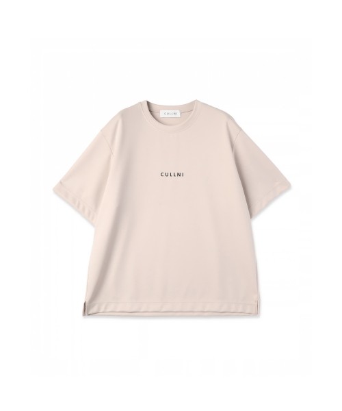 CULLNI Logo Embroidery Short Sleeve Pullover