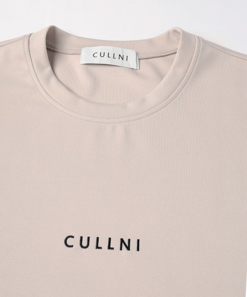 CULLNI Logo Embroidery Short Sleeve Pullover