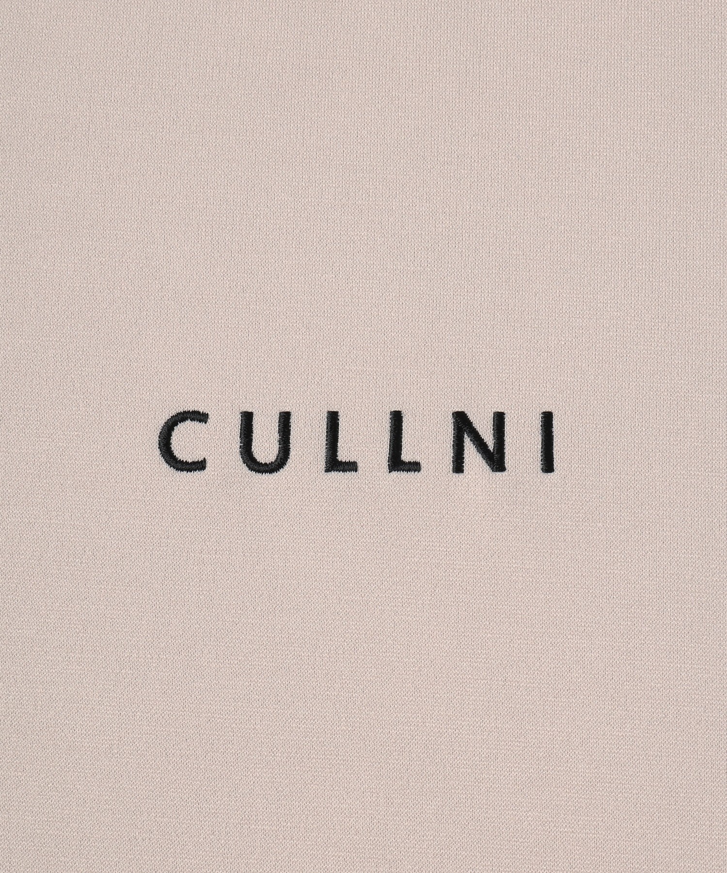 CULLNI Logo Embroidery Short Sleeve Pullover