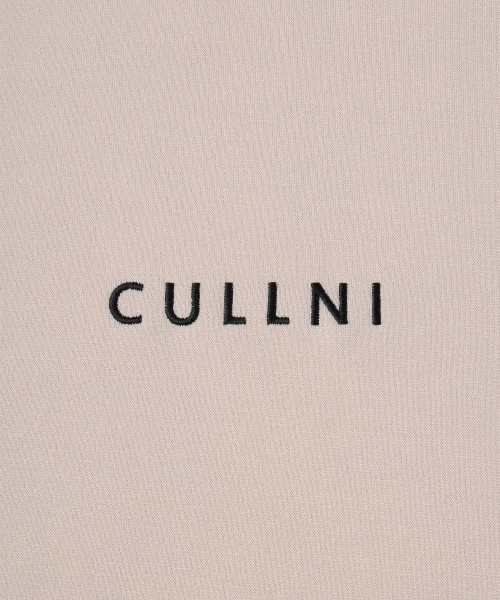 CULLNI Logo Embroidery Short Sleeve Pullover