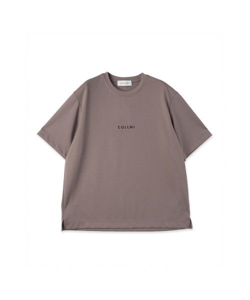 CULLNI Logo Embroidery Short Sleeve Pullover