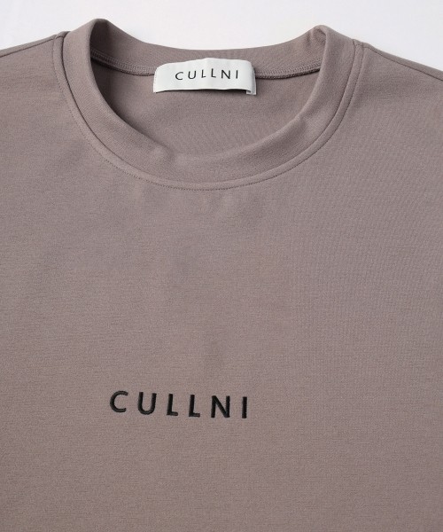 CULLNI Logo Embroidery Short Sleeve Pullover