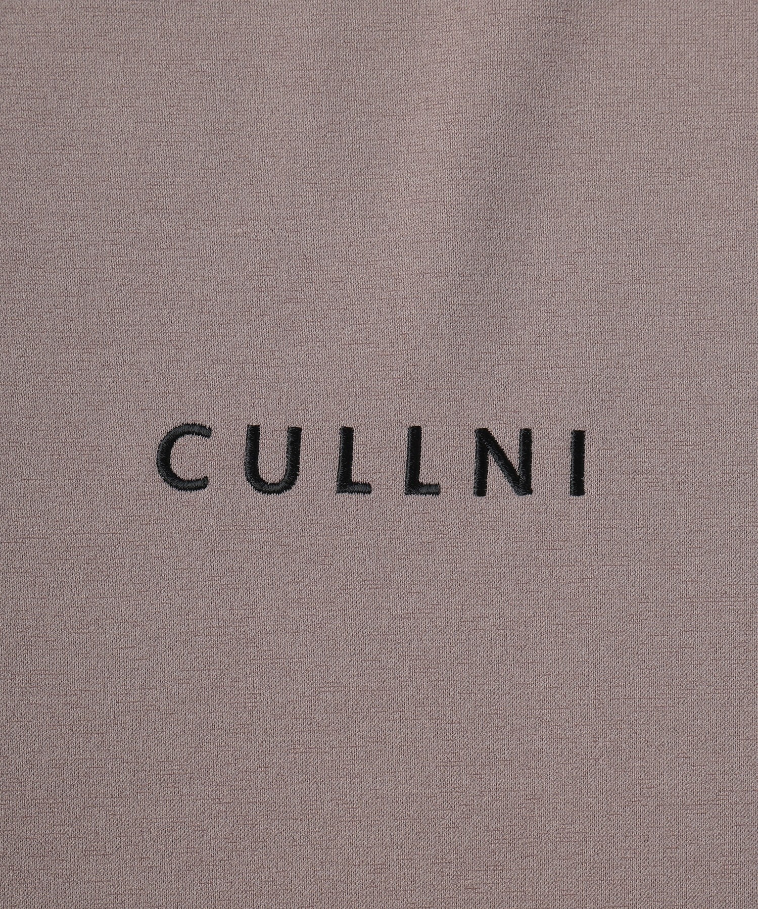 CULLNI Logo Embroidery Short Sleeve Pullover