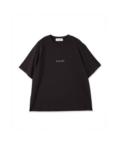 CULLNI Logo Embroidery Short Sleeve Pullover